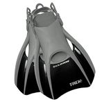 U.S. Divers Adult Trek Travel Fin (Black, Medium)