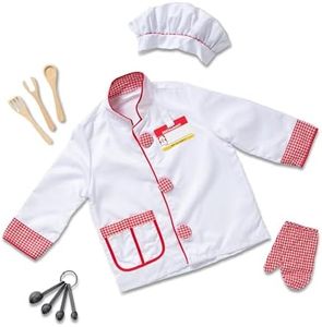 Melissa & Doug Chef Costume 8-Piece Role Play Outfit