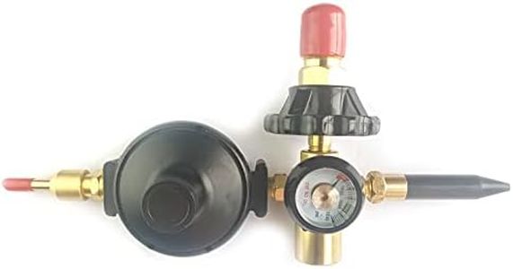 Helium Tank Regulator Latex Balloon Filler Valve Air Flow Inflator Regulator Meter Gauge for CGA580 Tank Valve