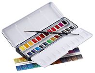 Sennelier - Watercolour Paint - Set of 24 Half Cups