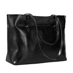 S-Zone Women's Vintage Genuine Leather Tote Shoulder Bag Handbag
