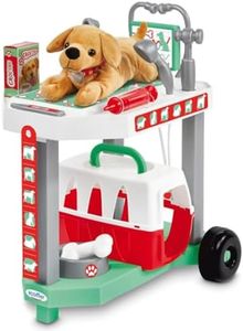 Jouets Ecoiffier - 1919 - Clínica Veterinaria Perro - Juego de imitación - Desde 18 Meses - Fabricado en Francia