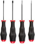 TEKTON High-Torque Screwdriver Set, 4-Piece (#1-#2, 3/16-1/4 in.) | DRV43015