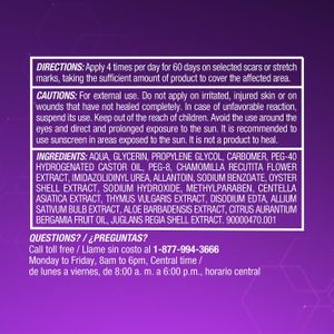 Cicatricure Scar Gel for Face & Body – Reduces Scars & Stretch Marks, 1oz