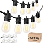 Svater Outdoor String Lights 200 FT