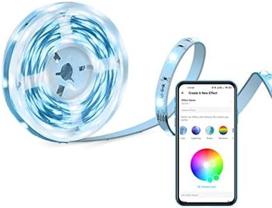 Tapo LED Strip 5M, Wifi LED Streifen, 16 Mio. Farben, dimmbar, APP Steuerung, schneidbar, kompatibel mit Amazon Alexa, Hey Google, kein Hub notwendig, energiesparend (Tapo L900-5)