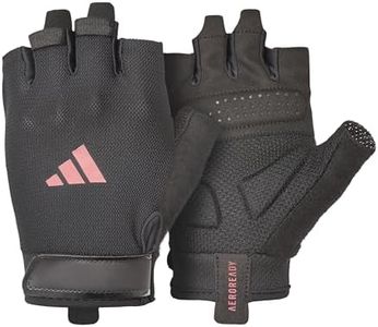 adidas Essential Training Gloves - Moisture-Absorbing Aeroready Technology Coupled with an Extremely Comfortable, Durable Faux Suede Palm