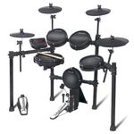 Carlsbro CSD35M Electric Drum Set with Quiet Mesh Electronic Pads - Dual Zone 9 Piece Kit inc Cymbals, Digital USB MIDI *Includes 50 Melodics Drummer Lessons