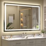 ODDSAN 60x 40 Inch Lighted Bathroom