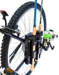 Bike Fisherman - Fishing Rod Holder, Hold 2 Rods, Easily Mount Fishing Poles to Bike, Secures Fishing Rods for Bicycle Fishing