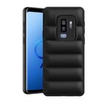 Amazon Brand - Solimo Puffer Case Camera Protection Soft Back Cover for Samsung Galaxy S9 Plus - Black