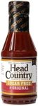 Head Country Sugar Free Bar-B-Q Sauce, Original, Gluten Free Barbecue Sauce With No Allergens & Zero Sugar, Sweet & Savory BBQ Sauce For Chicken, Pork, Ribs & Burgers, 17.5 Ounce, Pack of 1