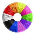 3D Pen Filament Refills PLA 1.75mm, 10 Colors, 5m per Color, Total 50m, 3D Pens Filament for Kids and Adults,Compatible with Most 3D Printing Pen