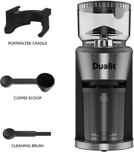 Dualit Burr Coffee Grinder – Adjustable Grind Settings