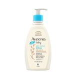 Aveeno Baby Daily Moisturizing Body Lotion | 24 Hour Protection for Sensitive Skin | Active Natural Oats Formula |Paraben Free, Fragrance Free | US Pediatrician Recommended, 532ml