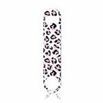 TASDANA Leopard Stainless Bottle Opener Bright Pink Black White Cheetah Print Fashionable Flat Beer Bottle Opener Keychain for Home Kitchen Bar Restaurant Party Birthday Gift