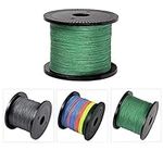 4 Strands Braided Fishing Line - PE Braided Multifilament Line Abrasion Resistant Zero Stretch Strong Line 10LB-133LB, 110 Yards-1100 Yards Saltwater Fishing Tackle