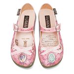 Hot Chocolate Design Chocolaticas Marie Antoinette 2 Women's Mary Jane Flat Multicoloured HCD 43