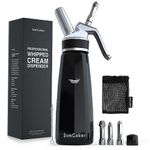 SimCoker Whipped-Cream Dispenser Black