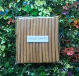 HAPPY SURROUNDINGS Palo Santo Incense Dhoop Sticks (50 Sticks with Stand) - 100% Natural bambooless Incense Dhoop Sticks Traditional Indian Incense (No Damaged Sticks Hand Sorted Packet)