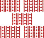 80 PCS Small Canada Flag Stickers C