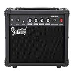 GLARRY Amplifier for Electric Guitar，Portable Vox Amp with Headphone MP3 Input，Mini Guitar Practice Amp 20W with Volume, Treble, Bass and Middle Controls