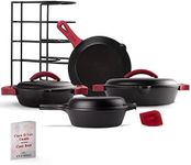 Cuisinel Cast Iron 16-Piece Pre-Sea