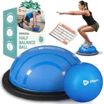 LifePro Half Exercise Ball Trainer - Balance Ball for Exercise - Balance Ball Trainer - Stability Ball for Exercise, Full Body Workout - Half Exercise Ball Balance Trainer for Physical Therapy