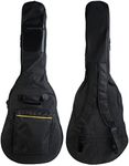 YMC 39 Inch Waterproof Dual Adjustable Shoulder Strap Acoustic Guitar Gig Bag 5mm Padding Backpack with Accessories(Picks, Pick holder, Strap Lock, String Winder) -For 39" Classic Guitar