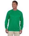 Augusta Sportswear Men's Wicking Long Sleeve t-Shirt, Kelly, Large