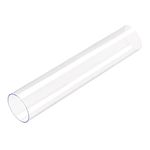 uxcell Rigid Round Clear Tubing 59mm(2.32') ID x 63mm(2.48') OD x 1Ft Length Plastic Tube