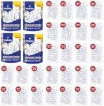 Wallaby 2 gram (1,000 Packets) Food Safe Pure White Silica Gel Desiccant Dehumidifier Packs - Rechargeable & Coated Moisture Absorbers - Protects Against Moisture Damage - (Packed in 200x Sets of 5)
