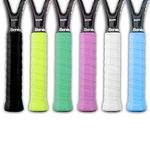 Senston 6 Pack PU Racquet Grip Tennis/Badminton/Squash Anti Slip Super Absorbent Overgrip Handle Grip