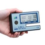 Mxmoonfree 3-in-1 Tint Meter, Solar Film Transmission Meter, Digital Window Tint Meter UV IR Rejection Meter Spectrum Tester for Precise Filmed Glass Testing Window Tint