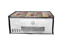 Print Fab Printer Cover for HP Smart Tank 585 All-in-one WiFi Colour Printer with Zipper for Dust Protection Multichips