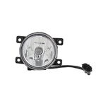 Hella Knight Rider Universal 90Mm Fog Lamp (12V,55W,Yellow Light) | Vehicle Compatabile With: Four Wheeler Universal - Halogen