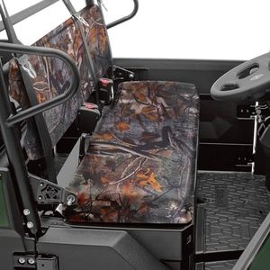 KEMIMOTO 2 Sets Bench Seat Cover Compatible with Kawasaki Mule 2015-2023 PRO-FXT DXT FX DX Replace OEM Part KAF080-039 Front Rear Camo Rear Seat Cover