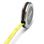 Lufkin W606PD Executive Diameter Pocket Tape Measure, 6' x 1/4" for Measuring Diameters in Inches, with Chrome Housing