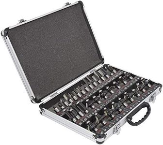 Trend 35 Piece Router Bit Starter Set, 1/2 Inch Shank, Tungsten Carbide Tipped, Aluminum Case Included, SET/SS35X1/2TC