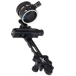 Esquirla 1 Pin Bow Sight, Adjustable Universal Lenses Can Be Mounted Durable Compound for Target Hunting Bow Accessories Outdoor Tools