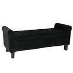 Storage Ottoman Bench with Arms, Ve