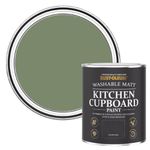 Rust-Oleum Green Kitchen Cupboard Paint in Matt Finish - All Green 750ml