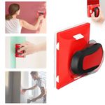 Paint Edger for Cutting in, Paint Edge Trimmer,Multifunctional Paint Edger Tool with Pad Nylon Bristles Edges,Paint Pads for Walls and Ceilings,Paint Edger Used for Cutting in Tools (1set Combination)