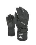 Level Waterproof Gore-Tex Men's Outdoor Skiing Gloves available in Black, Size - 9 - L