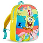 SPONGEBOB SQUAREPANTS Backpack for Kids and Toddlers - Nursery, Preschool School Bag Boys - Toddler Backpack