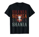 Shania Vintage Retro Native American Day T-Shirt