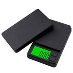 GeekerChip Precision Scales 0.01 g/1000 g, Digital Kitchen Scale, Portable Pocket Scale, Multifunctional Pocket Scale, Gram Scale, with LCD Display, for Food, Jewellery, Medicine, Laboratory, Coffee