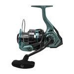 Okuma Alaris Spinning Reel 65 Reel Size 4.5:1 Gear Ratio 34.40" Retrieve Rate 4 Bearings