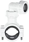 McAlpine CLAMP1WH Pipe Clamp, White