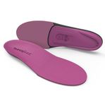 Superfeet All-Purpose Women's High Impact Support Insoles (Berry) - Size 4.5-6 Women